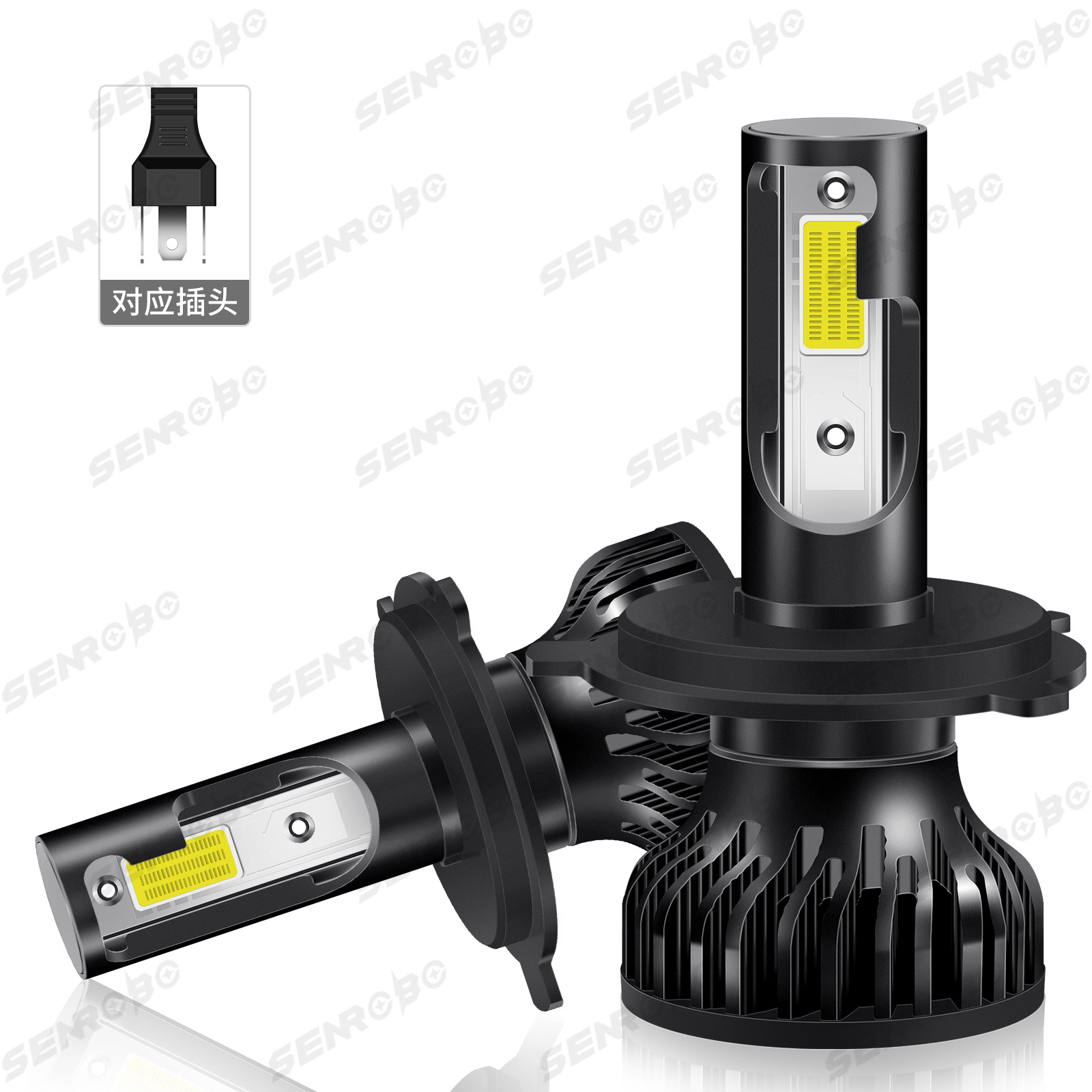 Fabricantes de venta caliente del automóvil LED construido S7 transfronterizo explosivo lámpara de coche H1H4H7 carro pequeño transformación de bombillas de faro image 8