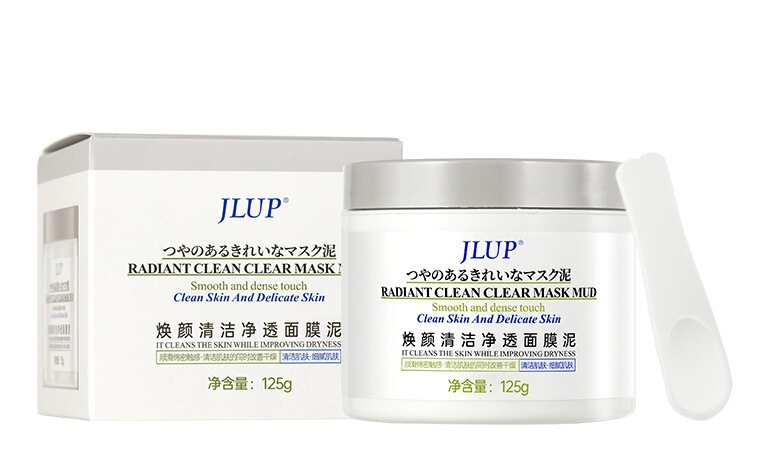 JLUP リジュビネイティング クレンジング マスク マッド ホワイト マッド マスク ディープ クレンジングで黒ずみやニキビを除去し、毛穴を閉じて縮小します。|undefined