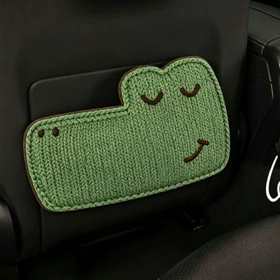 Chair back anti-kick pad Seat Back Anti-Kick Pad, Car - printed-three-dimensional-crocodile