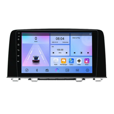 Suitable for 17-20 Models of Honda Crv Navigation Large-Screen Navigation Honda Crv Android Smart Gps Car Navigation (DVD Navigation) - 2017-2020-honda-cr-v-standard-configuration-2gb-ram-64gb-rom-rearview-camera-9inch