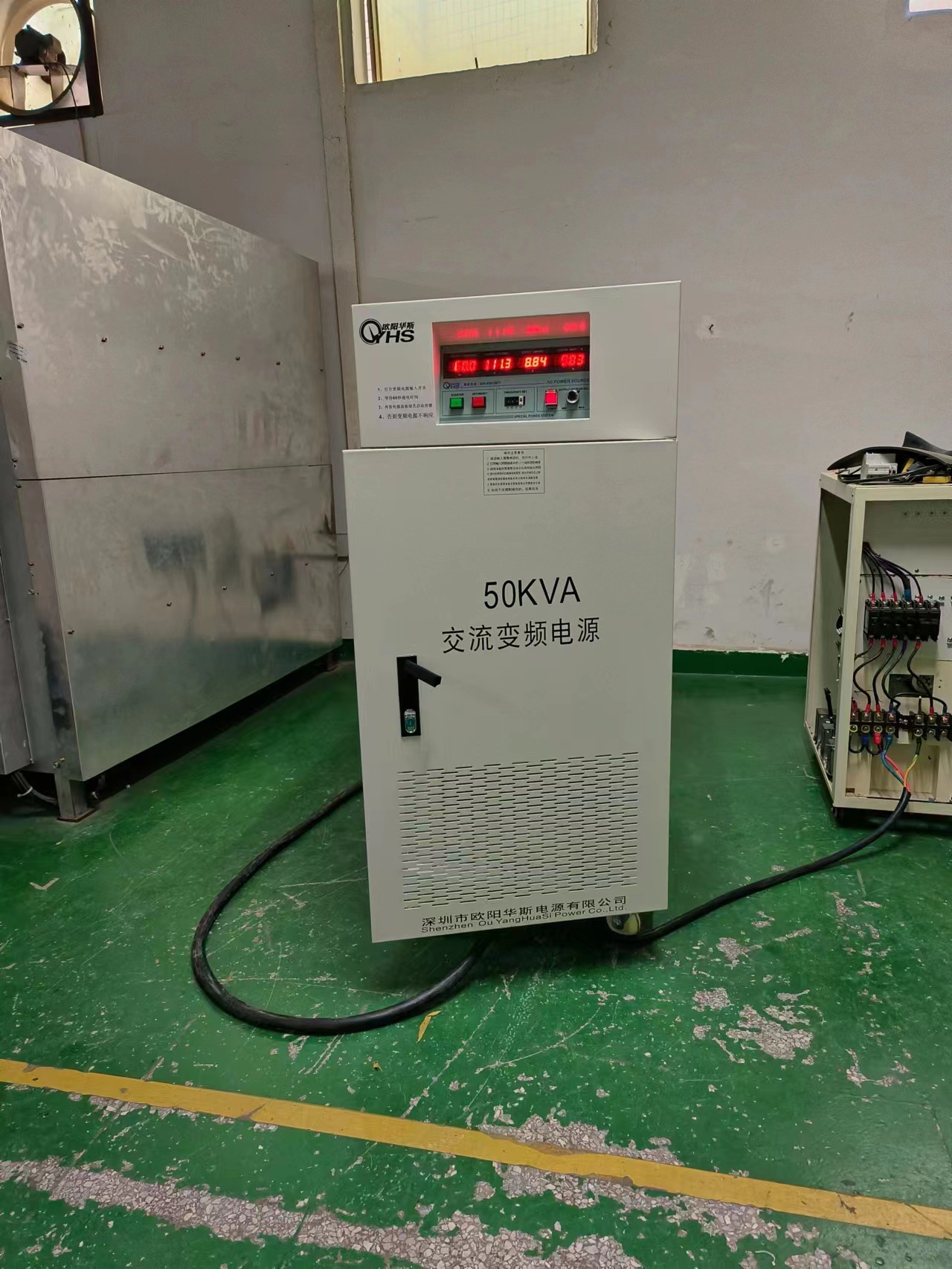 ŷ����˹50KVA��Ƶ��Դ����ɽ�����ǣ����110V 60HZ�����Է�Ͳ