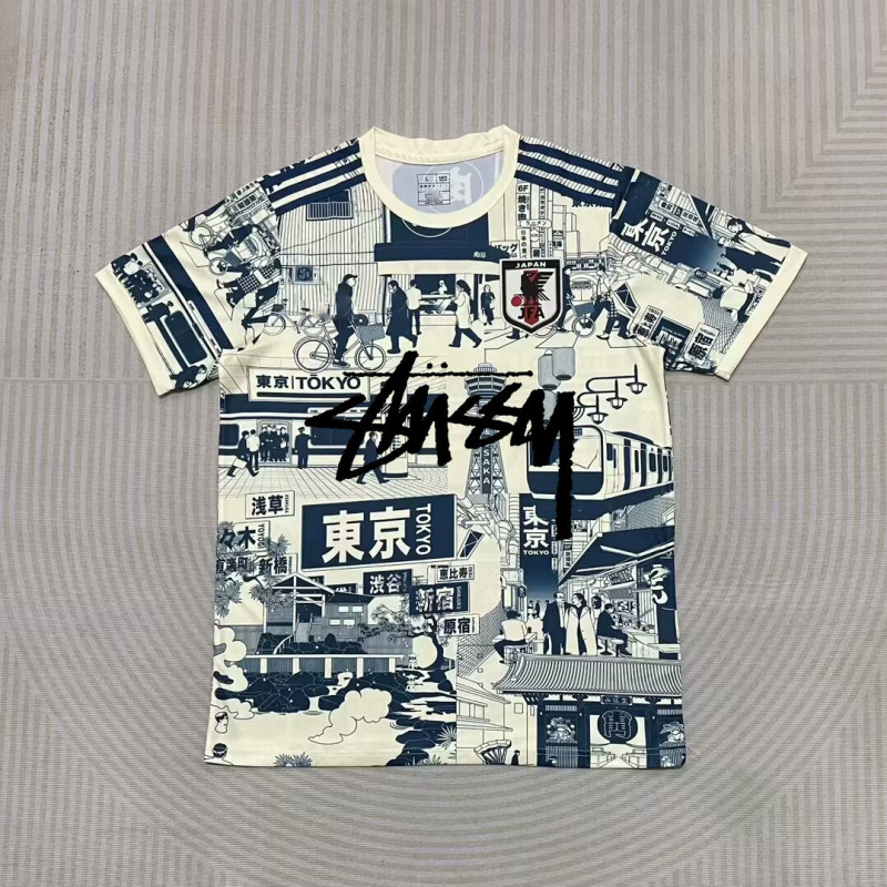 Stussy足球服队服批发巴黎巴西德国法国英格兰意大利日本球衣代发|undefined