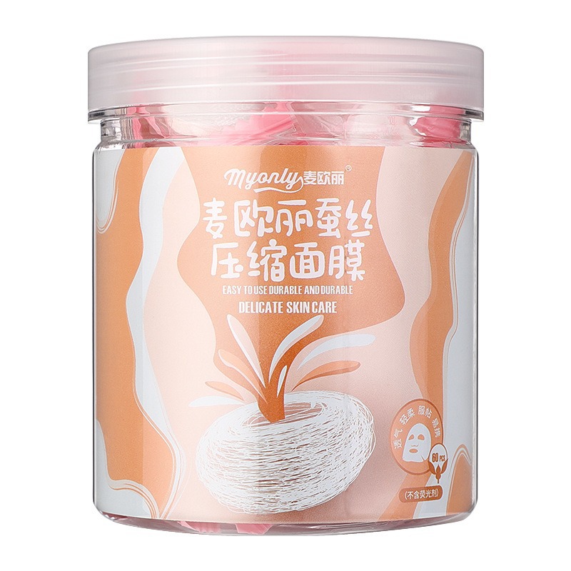Papel de Mascarilla Comprimido Desechable Ultra Fino para Cuidado Facial