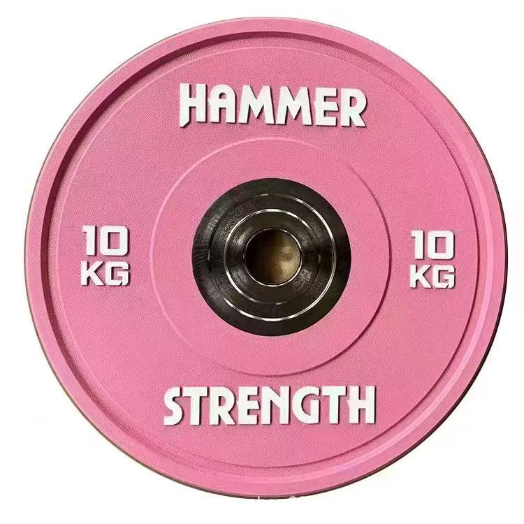 Colorful Weight Plates for Men's Fitness, Home Use, Women's Hip Thrusts, Large Hole Plates, Weightlifting, Bench Press, Squats, Arm Muscle Training
