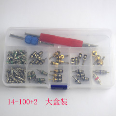 Car air conditioning valve core boxed R12 R134a suitable for Jetta, Benz, Audi and other repair kits