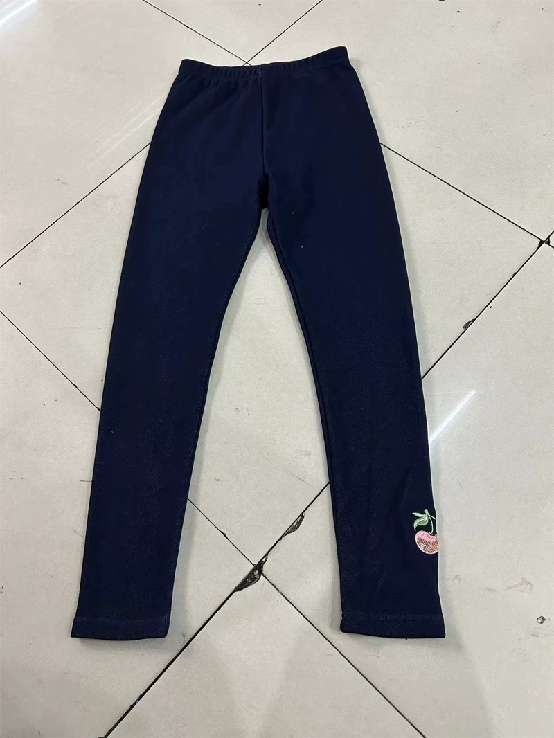 Флис leggings, демисезонные брюки с мультяшным принтом, западный стиль, для подростков