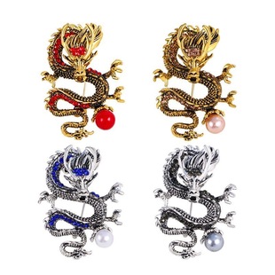 New retro pterosaurus shape brooch men and women couple versatile personalized suit coat accessories pin brooch wholesale