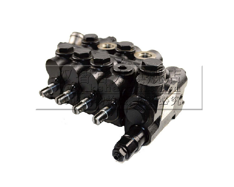 Válvula multidireccional de carretilla elevadora 3T combinada MFT04-41235-01 válvula reguladora de presión, válvula hidráulica multidireccional de cuatro conexiones