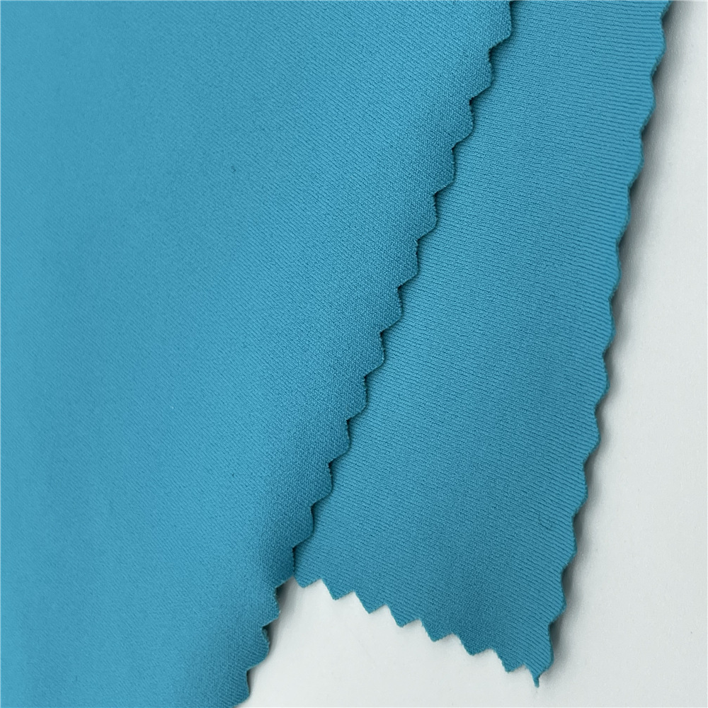 经纬编打底衫弹力布 薄款发热 贴身磨毛布 240g