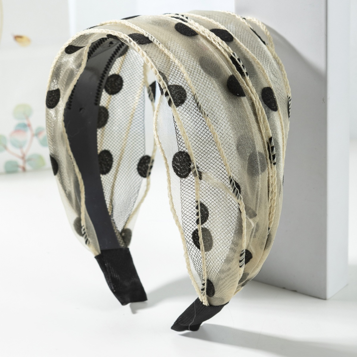 Estilo coreano simple pelo blanco que cubre la diadema tocado de las mujeres cubierta de horquilla ancha presionado Red roja 2022 nueva banda de pelo horquilla