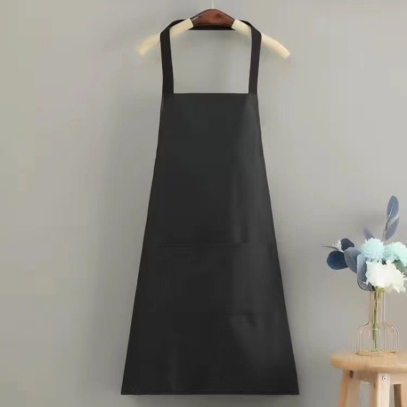 エプロン一枚一枚防水汚れ防止女性高颜値作業服韓国版キッチン馬甲logoスポット卸売り|undefined