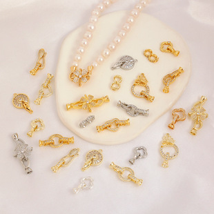 ���K��18K����ɫ΢����~�������朿�����B�ӿ�DIY�Ʒ��β��