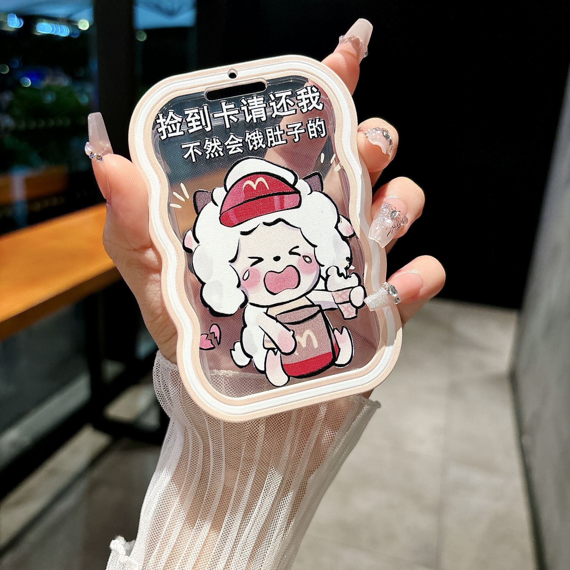 卡套門禁飯卡證件套公交校園學生校牌掛繩彈簧繩工作工牌廠牌小眾