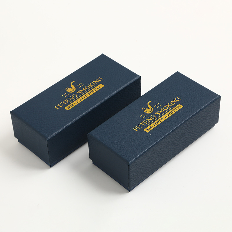 Korean Style Men's and Women's Student Glasses Case Tobacco Box Fresh and Cute Fashion Simple Leather Myopia Drop-Resistant Anti-Pressure Mirror Case