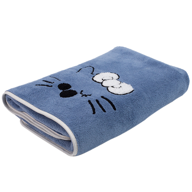 Toallas de baño de lana de coral para adultos engrosamiento fuerte absorción de agua secado rápido toalla de baño personalizada regalo para el hogar para bebés toalla de baño al por mayor