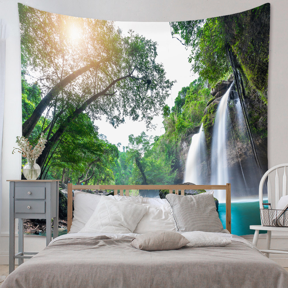 Fashion Landscape Wall Decoration Cloth Tapestry Wholesale Nihaojewelry display picture 79