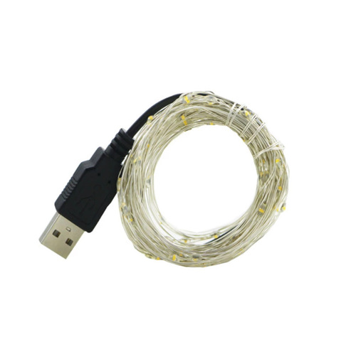 Cross-border LED string USB copper wire LED string waterproof LED string 5V LED string star LED string celebrity decoration light Christmas light string