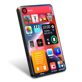 批发4.0寸新款X20 mp3 mp4全面屏蓝牙版随身听便携mp5音乐播放器