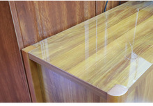 防水家具實木玻璃粘膜大理石面板貼膜餐桌自透明保護保護膜大理桌