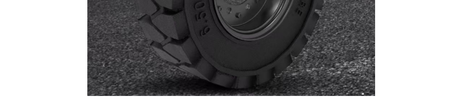 Forklift Solid Tires 650-10 28X9-15 500-8 18X7-8 700-12 825-15