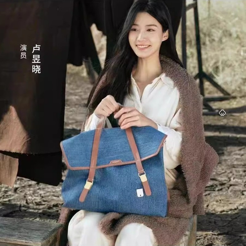 Songmont山下有松公文包山行系列游历帆布电脑包大容量老花双肩包|undefined