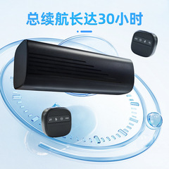 新款无线领夹麦克风磁吸抽拉式充电仓无损智能降噪便携直播话筒
