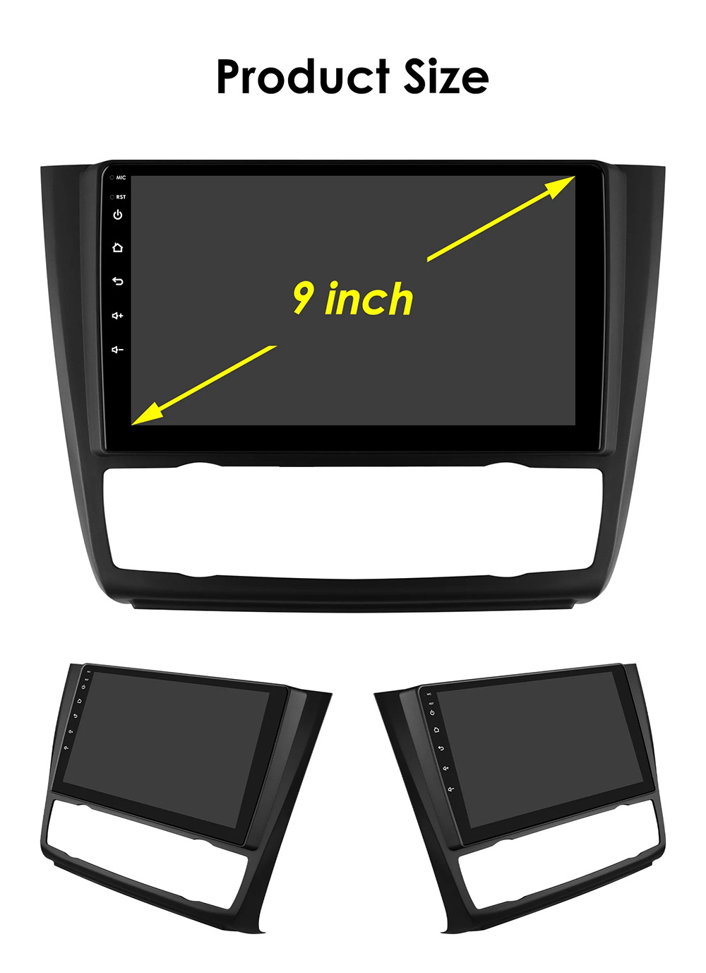 Cross-Border Suitable for 04-11 Android Large-Screen Bmw 1 Series E87 Car Gps Navigation Reversing Image All-In-One Machine