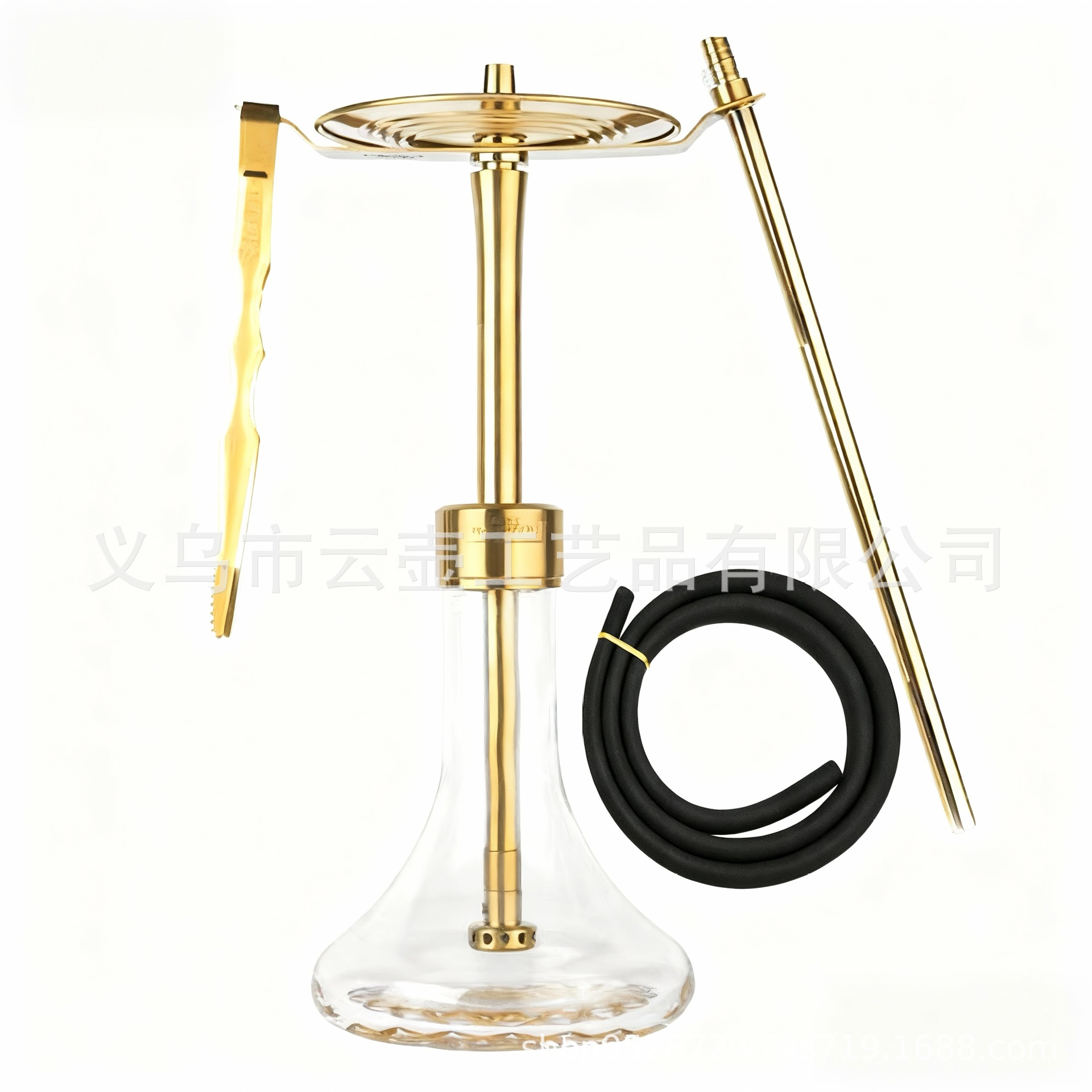 现货MR EDS BIGBOSS hookah 原版礼盒水烟壶高品质不锈钢水烟单管