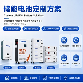 48V磷酸铁锂家庭储能电池太阳能光伏储能系统备用电源工厂定制OEM