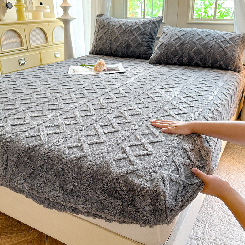 タフタベッドシーツ卸売家庭用マットレスプロテクターベッドカバー滑り止め無地マットレス家庭用シモンズベッドシーツ|undefined