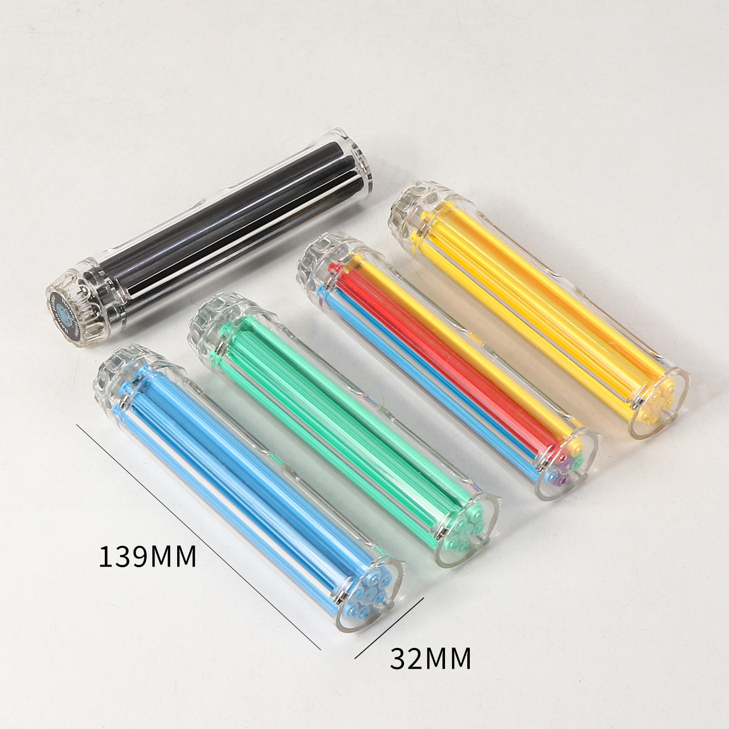 Dispositivo de cigarrillos giratorio manual nuevo plástico multicolor doméstico de cigarrillos de mano extractor de cigarrillos accesorios de máquina de cigarrillos llenador de cigarrillos