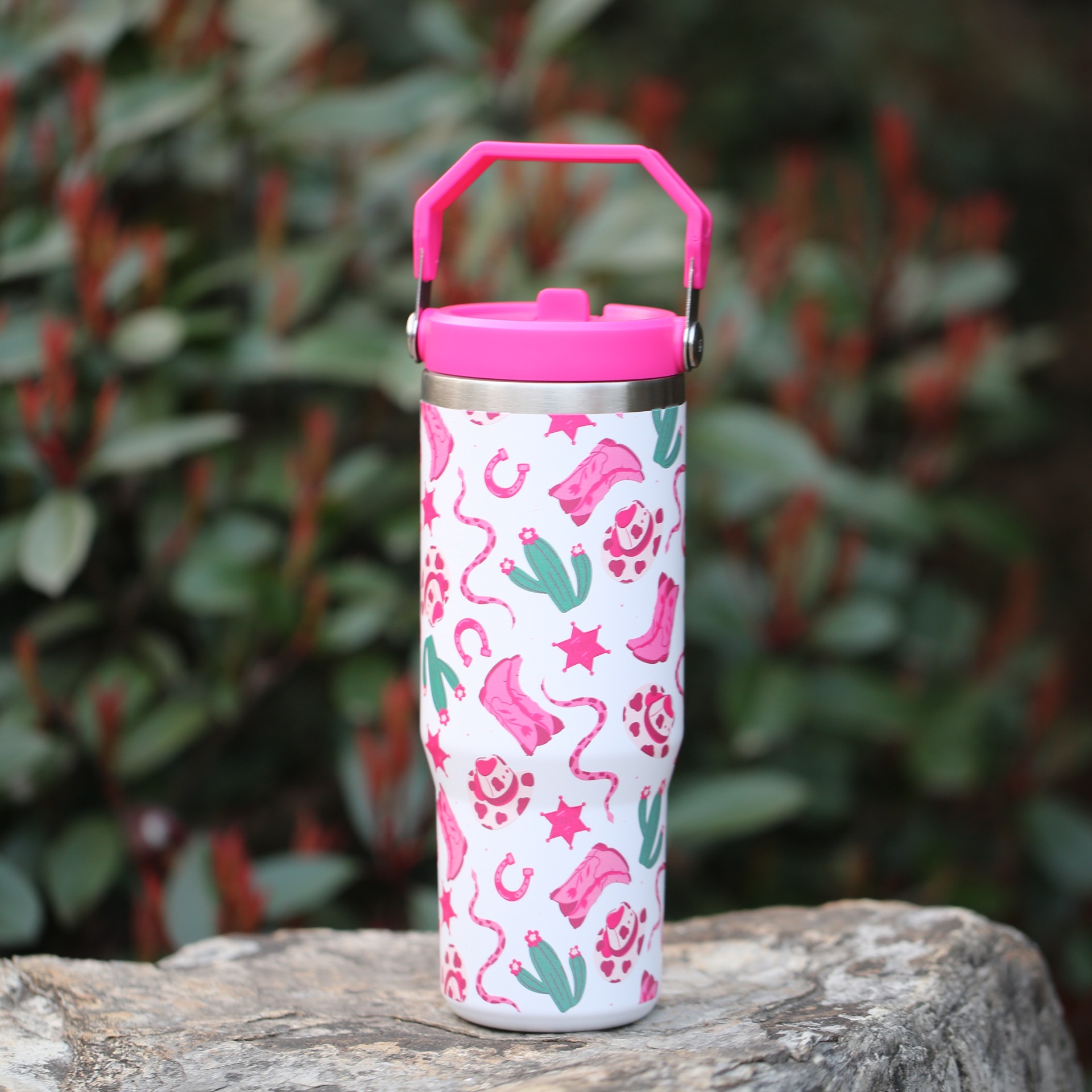 Cute Letter 304 Stainless Steel Water Bottles 1 Piece display picture 6