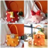 new pattern felt originality Cartoon Hug lovely Portable barrel Wedding banquet baby full moon The age of Souvenir  reticule