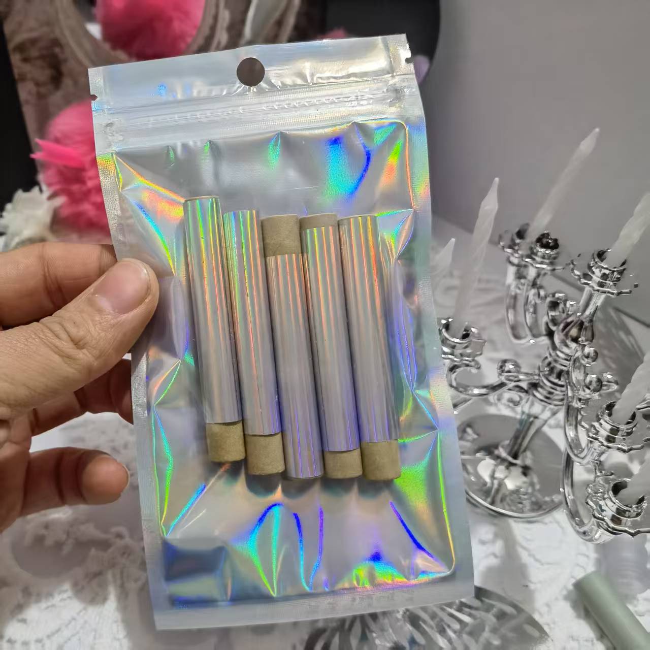 교체용 필름 실버 4개