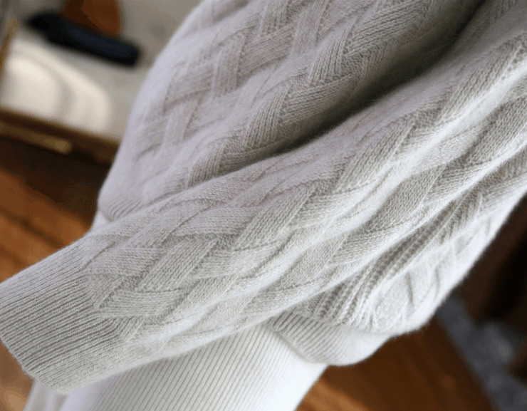 Women's Sweater High Collar Loose Knitted Pullover For Autumn_voghion.com