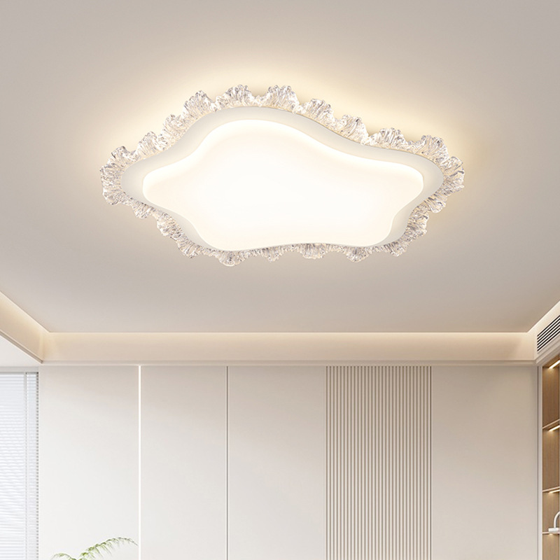 [Estrictamente seleccionado] Lámpara de techo de viento de crema de lujo ligero 2025 nueva luz principal de alta gama Lámpara de protección ocular led