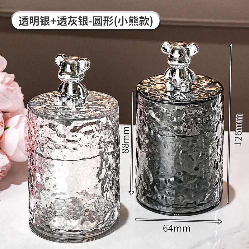 Caja de palillos de dientes premium de lujo ligero, tubo de palillos de dientes 2024, nueva lata de palillos de dientes de alta gama para el hogar, caja de hilo de dientes, caja de almacenamiento de palillo de algodón