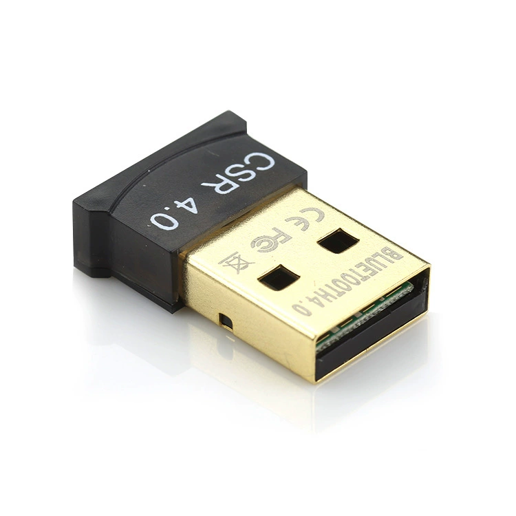 USB Bluetooth 4.0 адаптер CSR чип, мини USB приемник — совместим с Windows 8/10/11, радиус действия 10 м