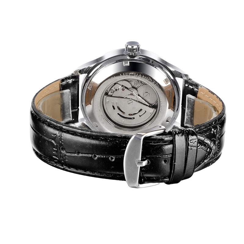 WINNER European and American men's fashion casual simple automatic mechanical watch factory direct sale