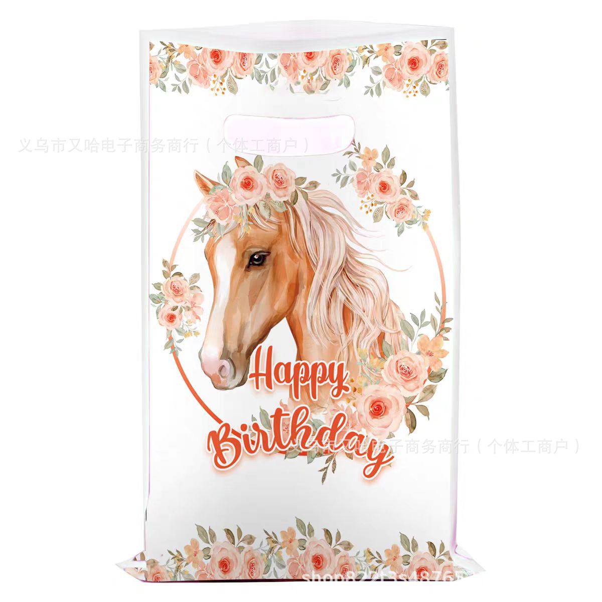 国境を越えた粉犬爪パーティーギフトバッグラグビー漫画ギフトバッグプラスチックキャンディーバッグ誕生日パーティー装飾品