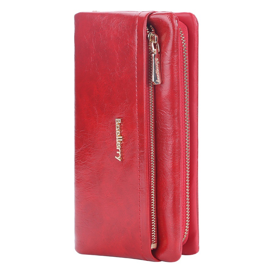 Women's Wallet Long Baellerry Cross-border Korean-style Multi-card Hand Bag Fashion Mobile Phone Bag Wallet