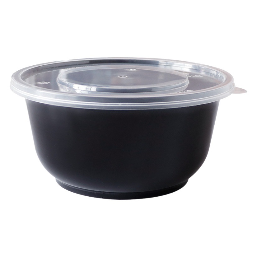 Caja de almuerzo desechable tazón de hielo en polvo caja de agua 700ml de azúcar en polvo caliente y amargo tazón de fideos de arroz tazón de los bebés caja de embalaje para llevar