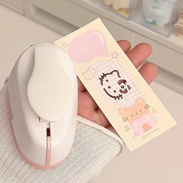 Cute stamping machine, cat, 2 pieces