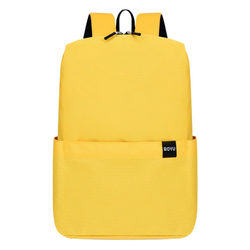 Mochila transfronteriza, mochila pequeña para hombres y mujeres, ligera, para estudiantes, viajes, instituciones de entrenamiento, pequeña, ligera, con impresión de logotipo, ideal para regalo.