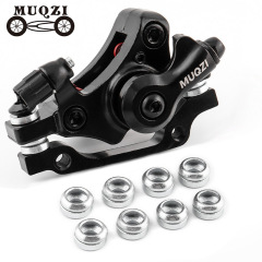 MUQZIマウンテンバイクm 6ディスクブレーキクランプ凹凸スペーサーディスクブレーキ固定ネジワッシャー