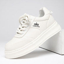 �W��վ��ʿ�p��С��Ь��Ƥ��Ь�п�͸��ٴ��[�΃�����8cm��Ь��