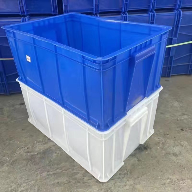 Caja de plástico caja rotatoria tortuga caja de cría piezas accesorios caja de herramientas marco de goma logística caja de pan de alimentos