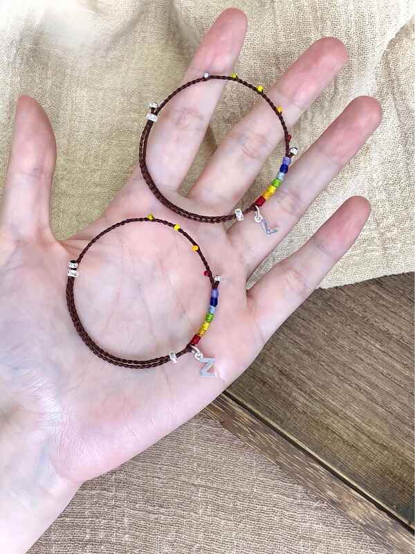 彩虹太阳编织手绳可调节简约日常通勤手编绳送闺蜜精致百搭礼物女|undefined