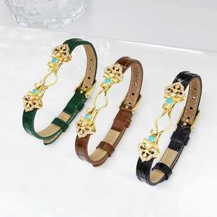 ֱ������r��Ƥ�K���C�18K��ɫ���������ֱ��B�������^diy�����