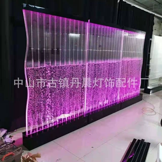 气泡墙 水幕墙流水屏风 水舞  水幕 水泡泡装饰客厅玄关镂空